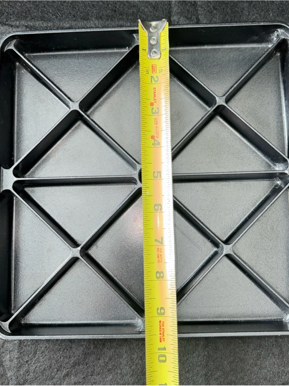 Nordic Ware Mini Scone Biscuit Cast Aluminum Non Stick Baking Pan 9.5 Square